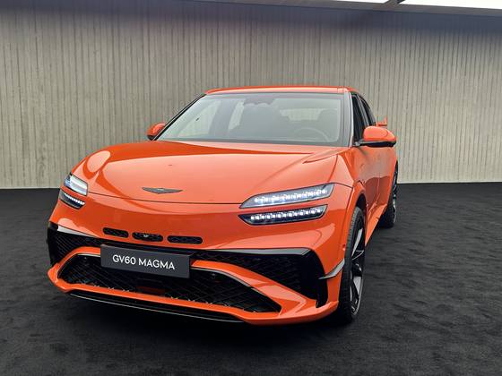 The Genesis GV60 Magma, the brand’s first high-performance model [SARAH CHEA]