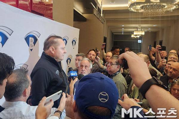 에이전트 스캇 보라스가 취재진을 만났다. 사진(美 라스베가스)= 김재호 특파원