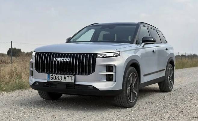 중국 국영 체리자동차의 재쿠7 [재쿠]