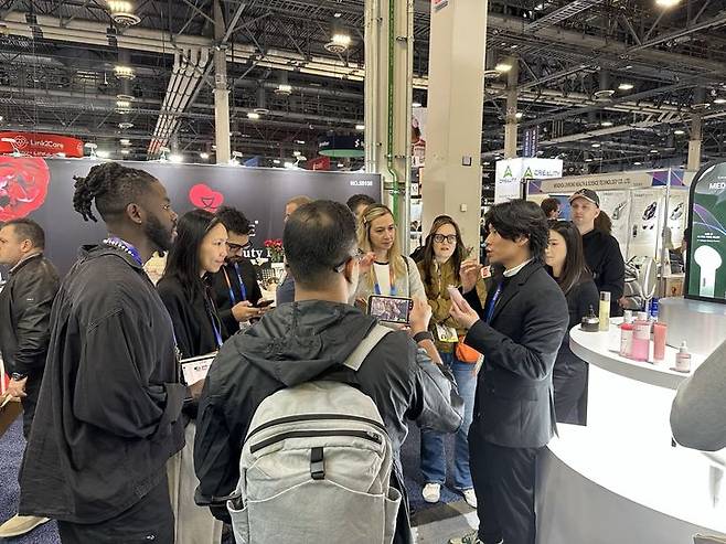 CES2025 현장사진. (사진=에이피알 제공) *재판매 및 DB 금지