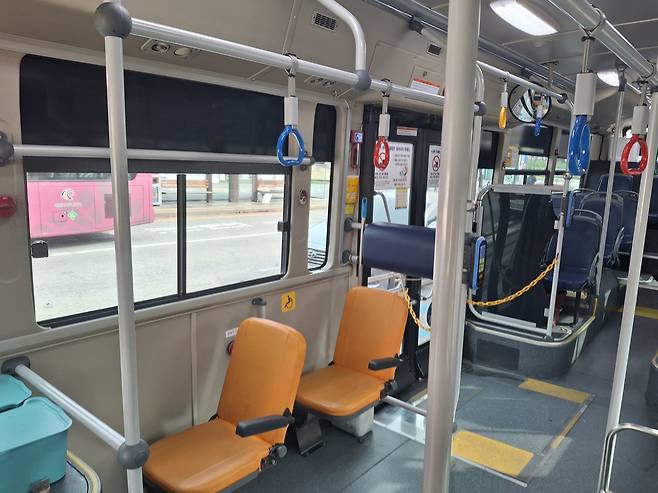 세종에서 출발한 청주공항행 버스 [청주=김성우 기자]