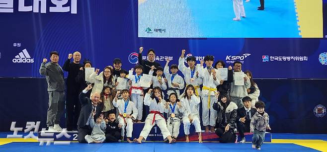 한상기 주짓수 소속 선수 5명(유시현, 문하율, 맹서빈, 맹우빈, 이현지)이 청소년대표에 올랐다. 독자 제공