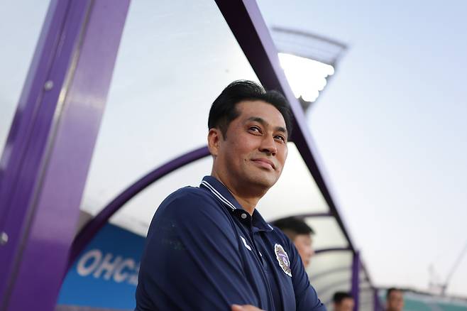 FC안양 유병훈 감독. 프로축구연맹 제공