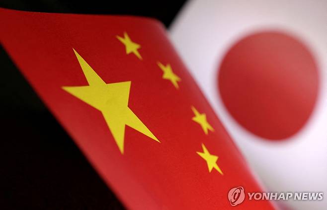 중국과 일본 국기 [로이터 연합뉴스 자료사진. 재판매 및 DB 금지]