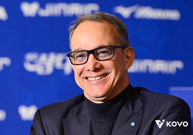 파에스 우리카드 감독 [한국배구연맹 제공. 재판매 및 DB 금지]