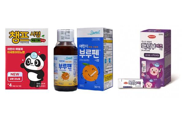 챔프, 부루펜, 맥시부키즈/사진=각사 제공