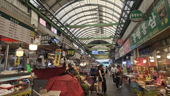 지난 7월 서울 종로구 광장시장 모습. 중앙포토