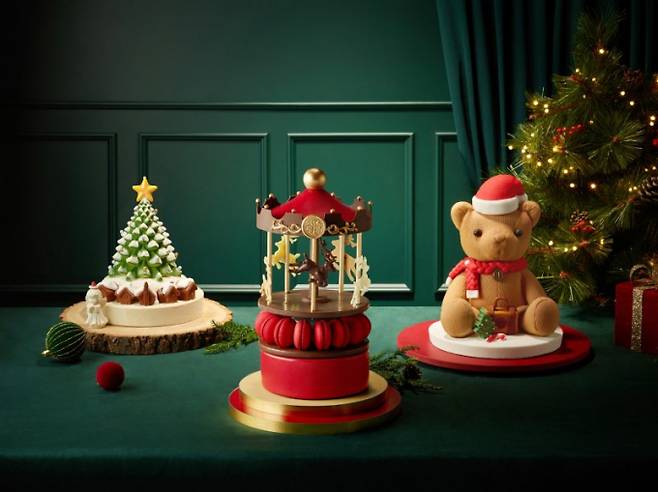 그랜드 인터컨티넨탈 서울 파르나스 크리스마스 케이크 이미지./사진=그랜드 인터컨티넨탈 서울 파르나스 홈페이지