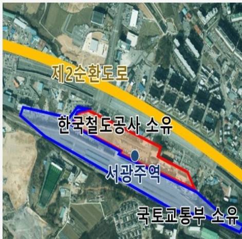 서광주역 유휴부지가 창고형 판매시설 또는 테마관광시설을 조성할 수 있는 방안이 유력하게 검토되고 있는 것으로 알려졌다.