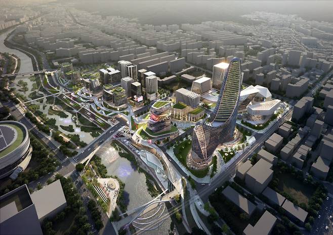 서울 디지털바이오시티(S-DBC) 개발 사업 예상도. (사진=서울시 제공)