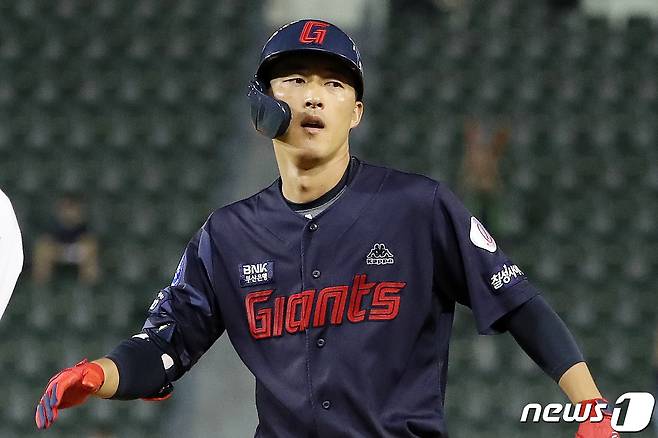 롯데 자이언츠 내야수 노진혁. 뉴스1 DB ⓒ News1 민경석 기자
