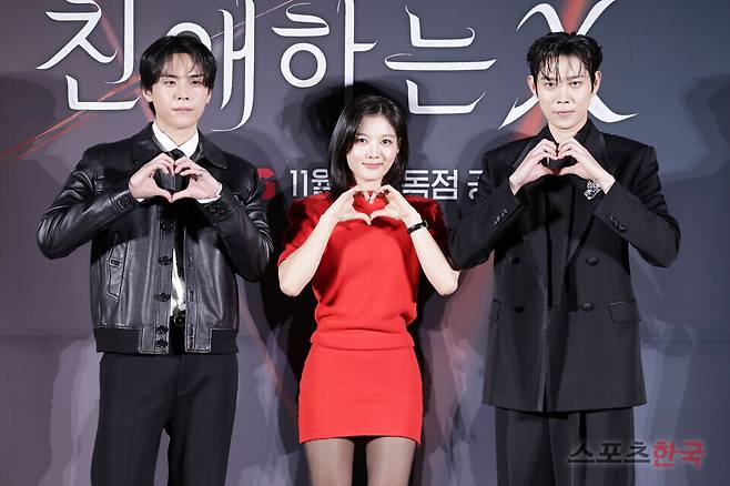 김도훈, 김유정, 김영대. 25.10.30 ⓒ이혜영 기자 lhy@hankooki.com