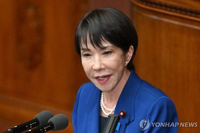 다카이치 사나에 일본 총리. 출처=연합뉴스