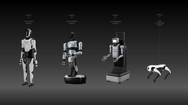 아이엘봇 라인업. 아이엘 제공