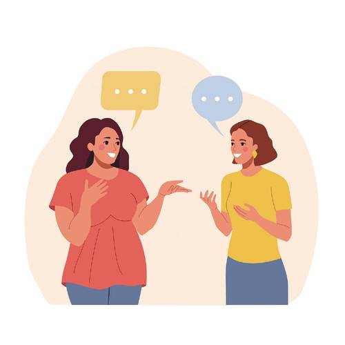 인간이 생각해서 말을 꺼내려면 최소 0.6초가 걸린다. 그런데 대화할 때 ‘순서 바꾸기’는 0.2초에 불과하다. 상대방의 이야기를 들으면서 이미 끼어들 준비를 한다는 이야기다. (게티이미지뱅크 제공)