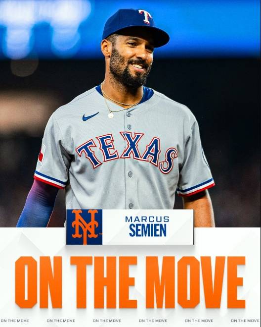 ▲ 뉴욕 메츠 유니폼을 입게 된 마커스 시미언.