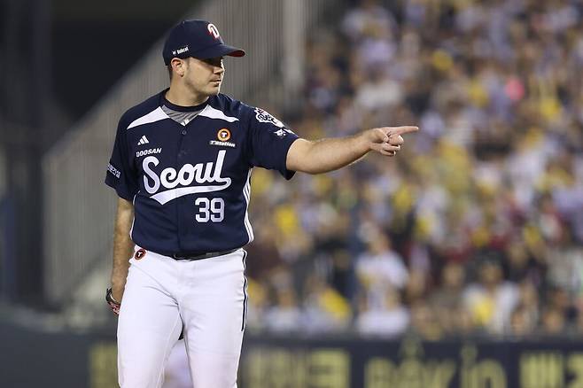 ▲ 잭 로그 ⓒ두산 베어스