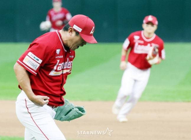 SSG 노경은. /사진=강영조 선임기자