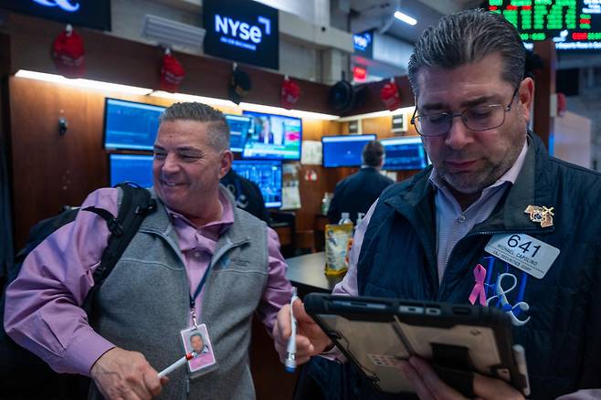 뉴욕증권거래소. /연합뉴스