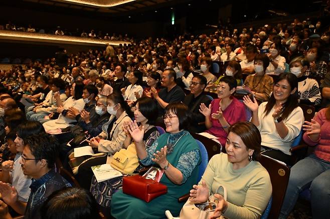 객석을 가득 채원 관객들. 여의도순복음교회 제공