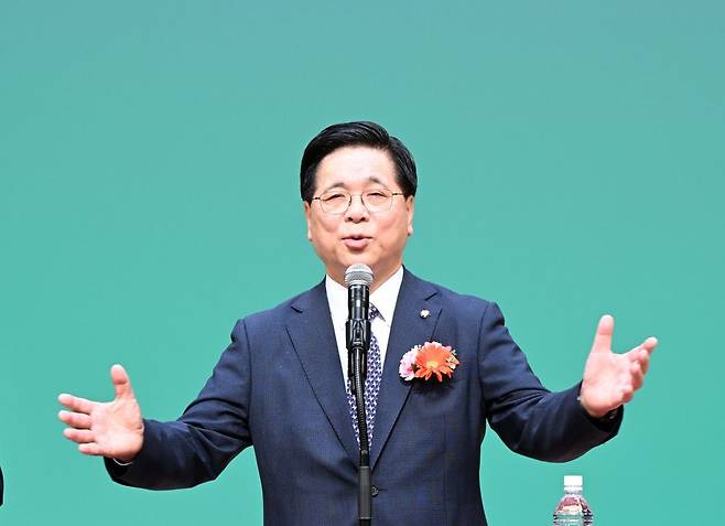 설교하는 이영훈 목사. 여의도순복음교회 제공