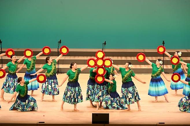 훌라훌라 댄스 공연. 여의도순복음교회 제공