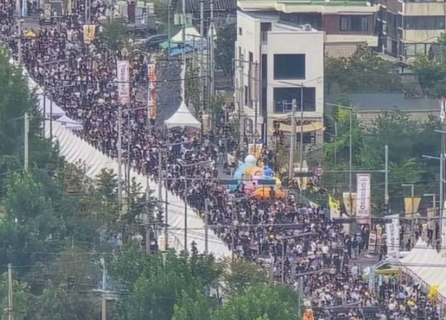 대전에서 열린 빵축제에 몰린 인파, 온라인커뮤니티