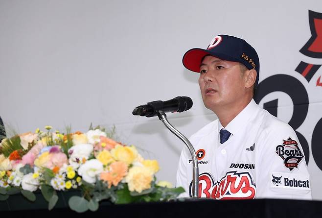 ▲ 김원형 감독 ⓒ두산 베어스