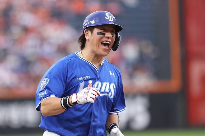 ▲ 삼성 라이온즈가 내부 자유계약 자원인 주전 포수 강민호와 협상을 이어가고 있다. ⓒ삼성 라이온즈