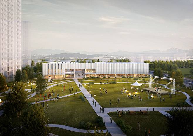 오창 국민체육센터 건립사업 조감도