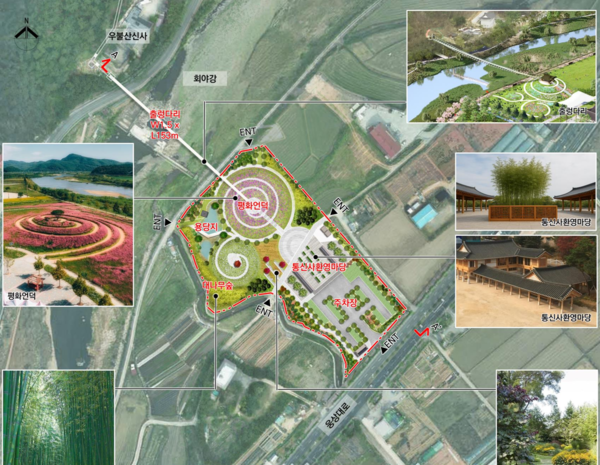 양산 용당역사공원 조감도. /양산시