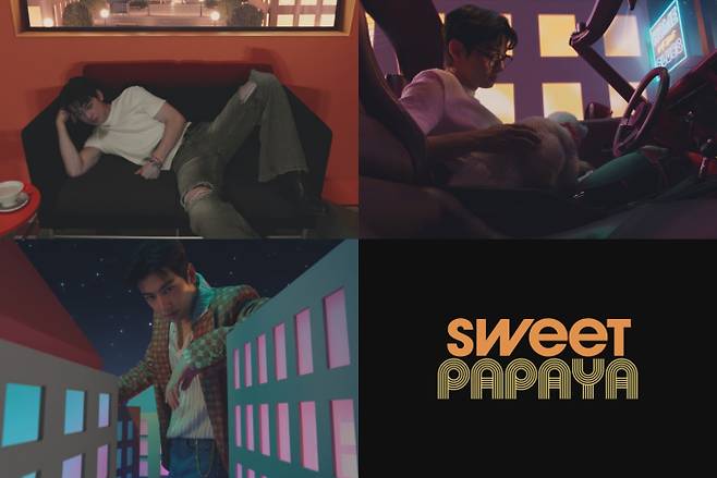 차은우 ‘Sweet Papaya’ MV 티저 공개 (제공: 판타지오)