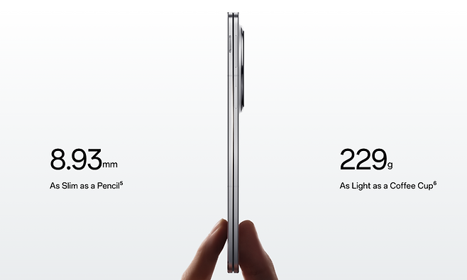 오포 폴더블폰 '파인드 N5'.오포 홈페이지 캡처