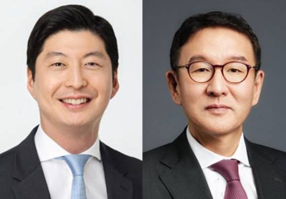 (왼쪽부터)허세홍 GS칼텍스 부회장, 허용수 GS에너지 부회장. [사진=GS]