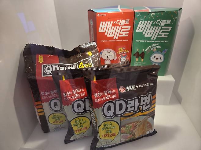 Samsung Display commissioned Otoki to create a ″QD Ramyeon″ in 2022 to celebrate the company's achievements in quantum-dot organic light-emitting diode display technology. [PARK HAE-LEE]