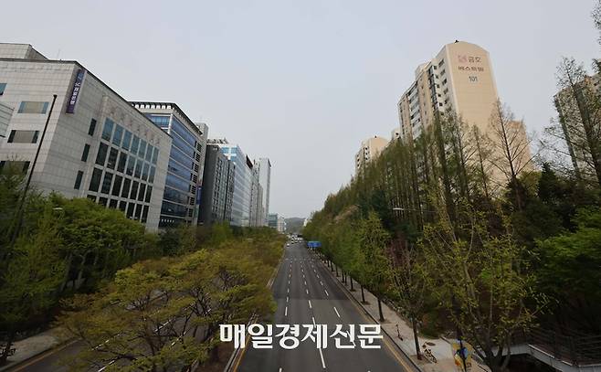 분당 양지마을 1단지 금호아파트. 2025.4.17 [한주형기자]