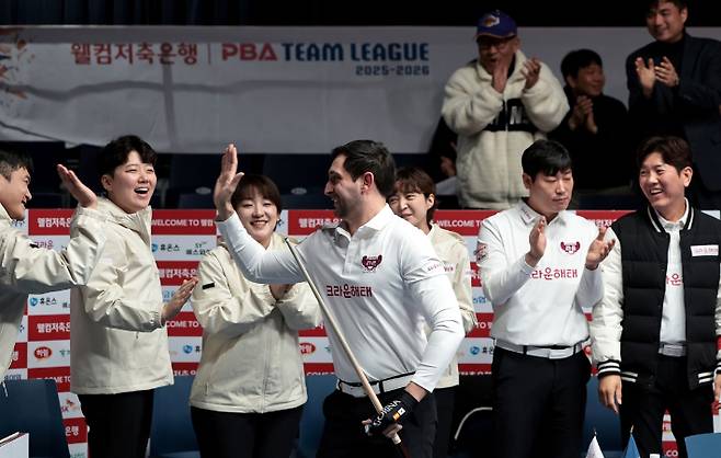 크라운해태 에이스 마르티네스. PBA