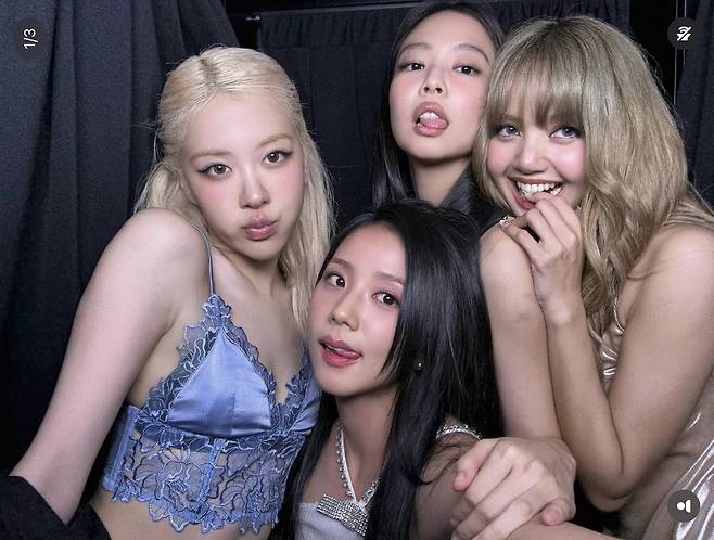 블랙핑크. 제니 인스타그램 캡처