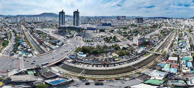 대전역 일대. 사진제공은 대전시