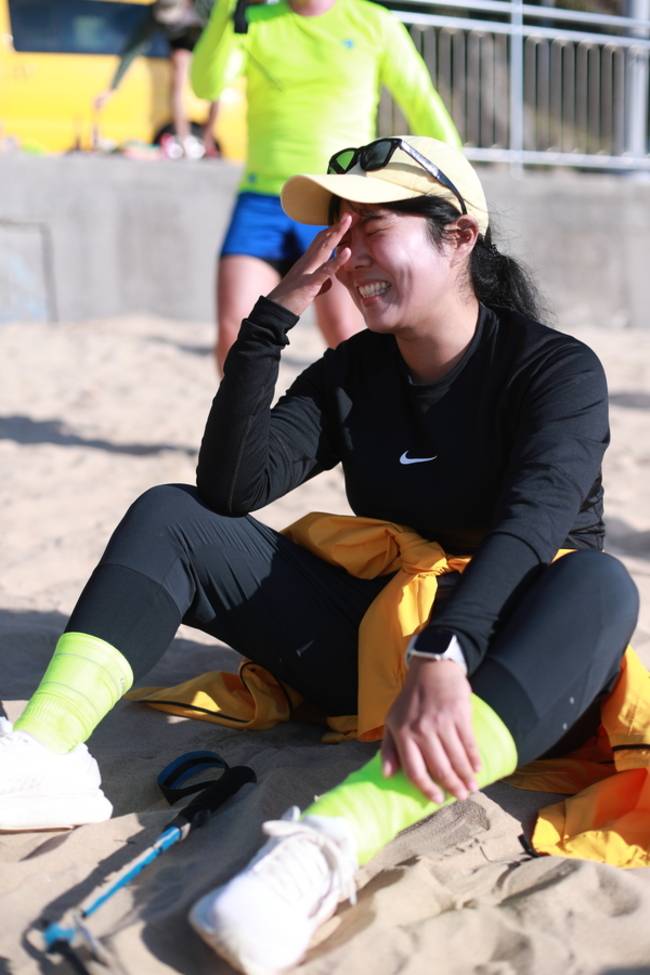 피니시라인을 통과하자 나도 모르게 눈물이 났다. /김상욱