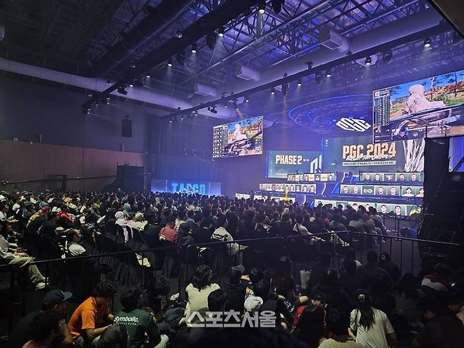 PGC 2024 그랜드 파이널이 열렸던  말레이시아 쿠알라룸푸르 트로피카나 가든스 몰 컨벤션 센터 경기장 모습. 쿠알라룸푸르 | 김동영 기자 raining99@sportsseoul.com