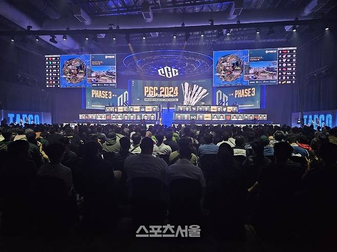 PGC 2024 그랜드 파이널이 열렸던  말레이시아 쿠알라룸푸르 트로피카나 가든스 몰 컨벤션 센터 경기장 모습. 쿠알라룸푸르 | 김동영 기자 raining99@sportsseoul.com