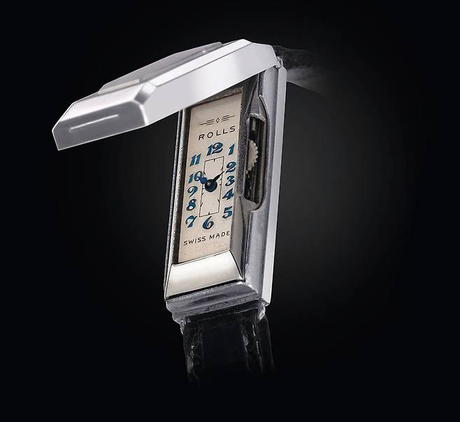 1930년 여성용 최초의 오토매틱 시계 ‘롤스(Rolls)’.