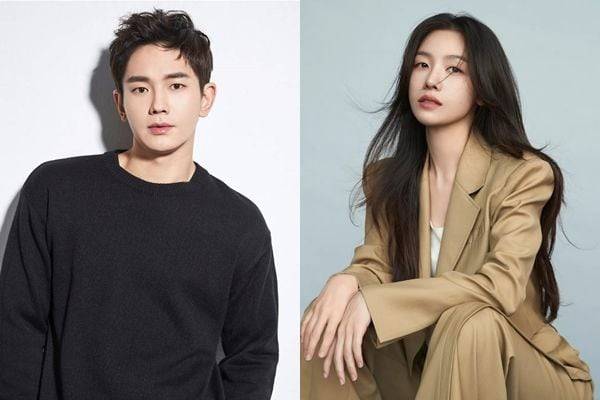 배우 온주완(왼쪽)과 걸그룹 걸스데이 출신 방민아. /웹 캡쳐