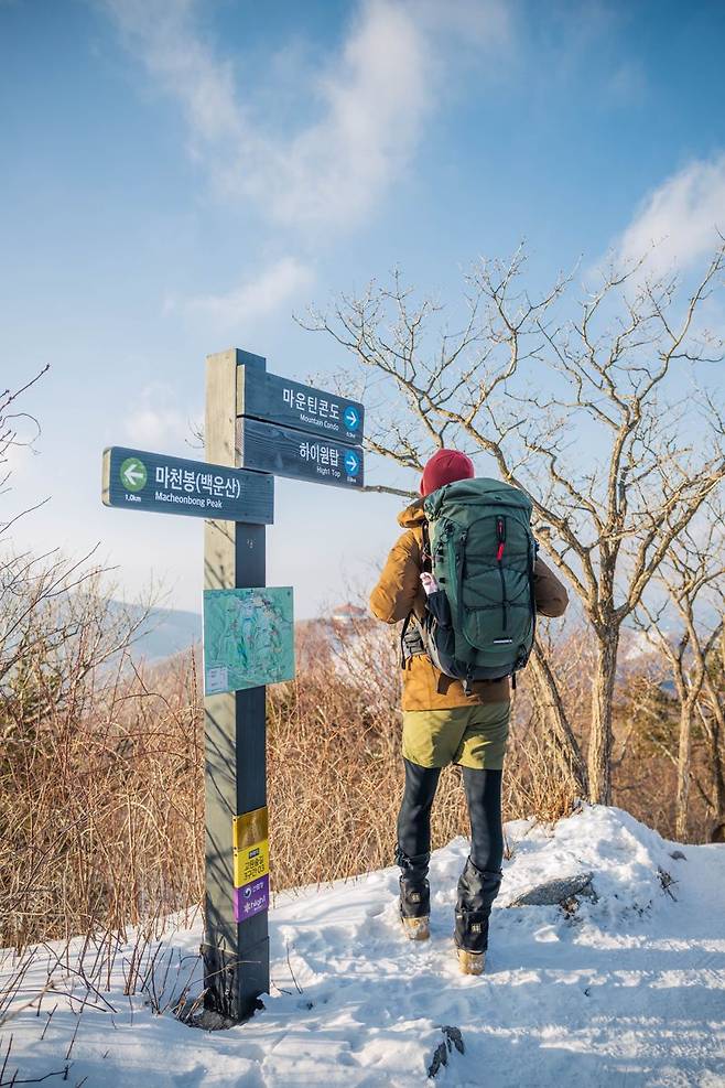 하이원 하늘길에서 즐길 수 있는 눈꽃 트레킹