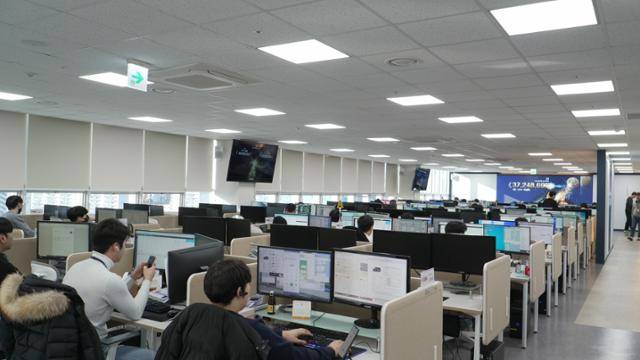지엔에이 마곡지점 내부 모습