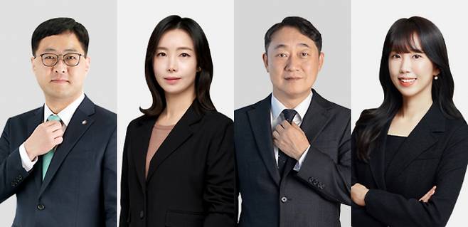 법무법인 대륜이 가업승계와 자산 이전을 전문으로 다루는 '미래가업승계센터'를 공식 출범했다. 법무법인 대륜 호규찬 변호사, 박수진 회계사, 이규철 세무사, 이주희 세무사. /사진=대륜