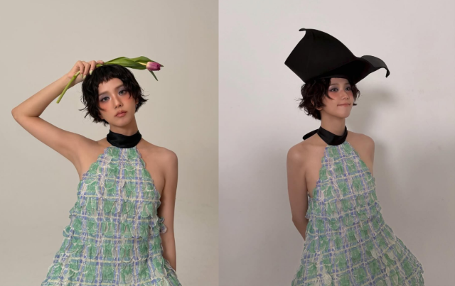 블랙핑크 지수가 과감한 헤어스타일을 선보였다. / 지수 인스타그램