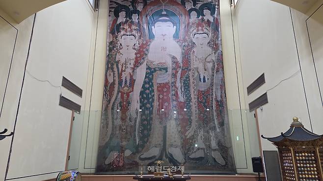 청곡사 영산회상 괘불탱화