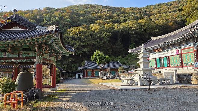 진주 두방사 전경